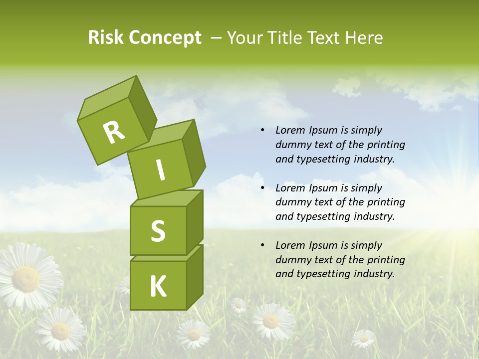 Background Beautiful Blue Bright Clear Cloud Cloudscape Landscape Sun PowerPoint Template