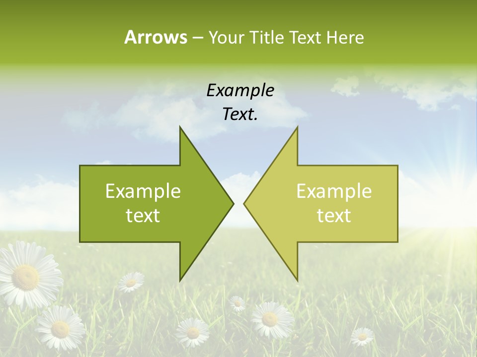 Background Beautiful Blue Bright Clear Cloud Cloudscape Landscape Sun PowerPoint Template