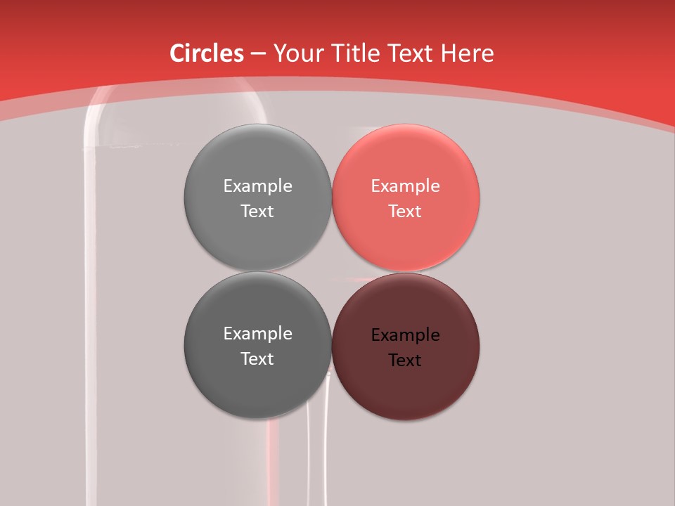 Winery Splashing Still PowerPoint Template