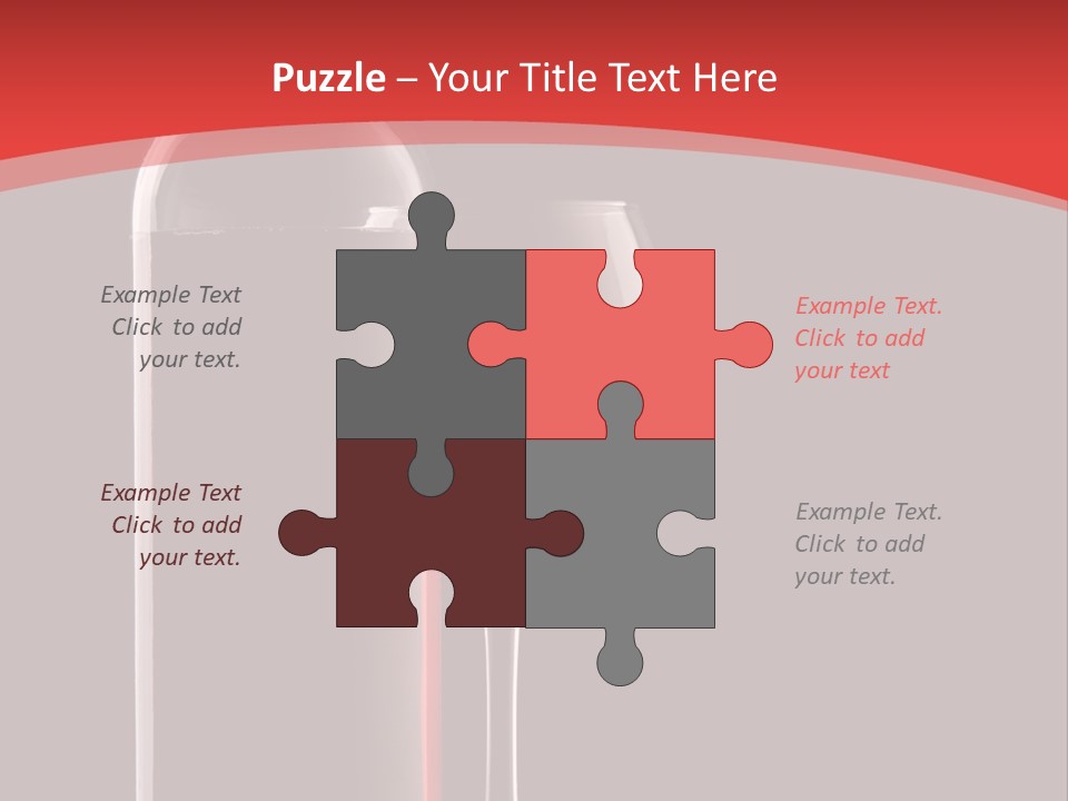 Winery Splashing Still PowerPoint Template