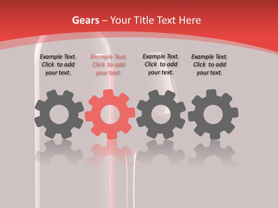 Winery Splashing Still PowerPoint Template