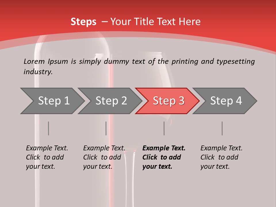 Winery Splashing Still PowerPoint Template
