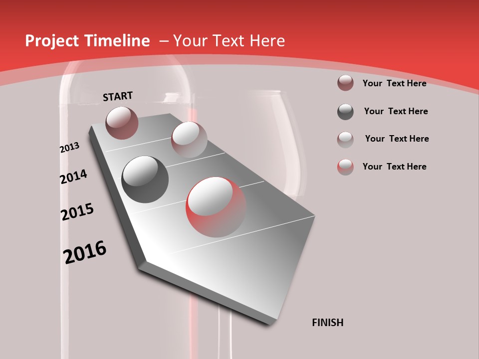 Winery Splashing Still PowerPoint Template