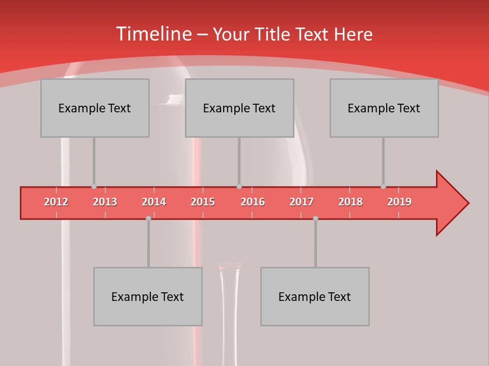 Winery Splashing Still PowerPoint Template