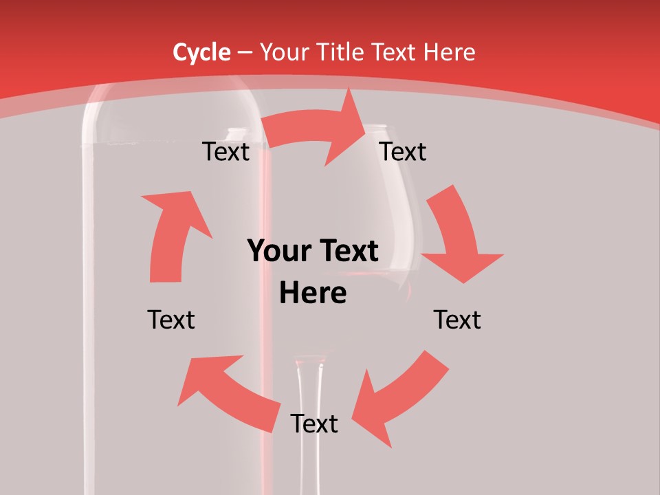 Winery Splashing Still PowerPoint Template