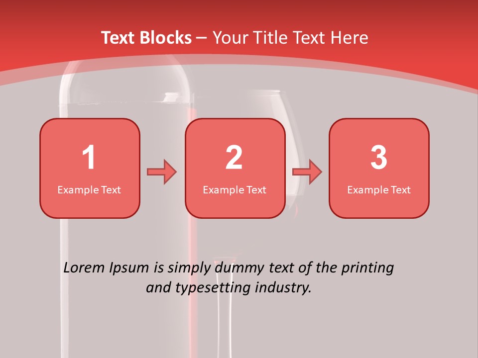 Winery Splashing Still PowerPoint Template