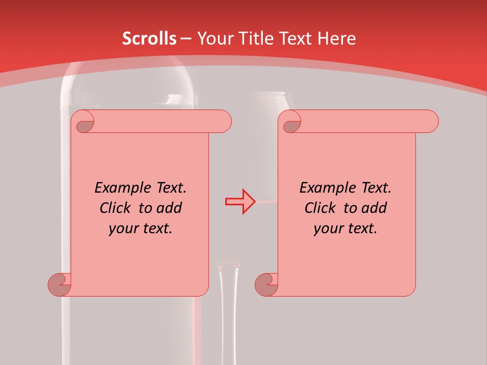 Winery Splashing Still PowerPoint Template