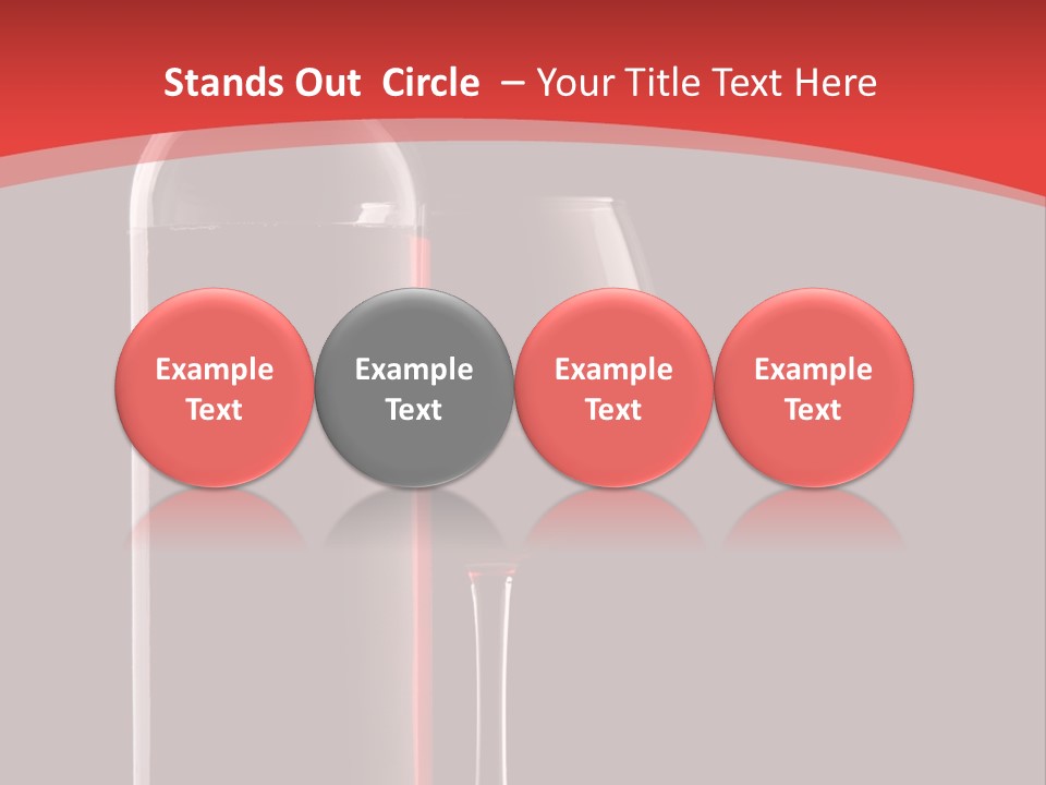 Winery Splashing Still PowerPoint Template