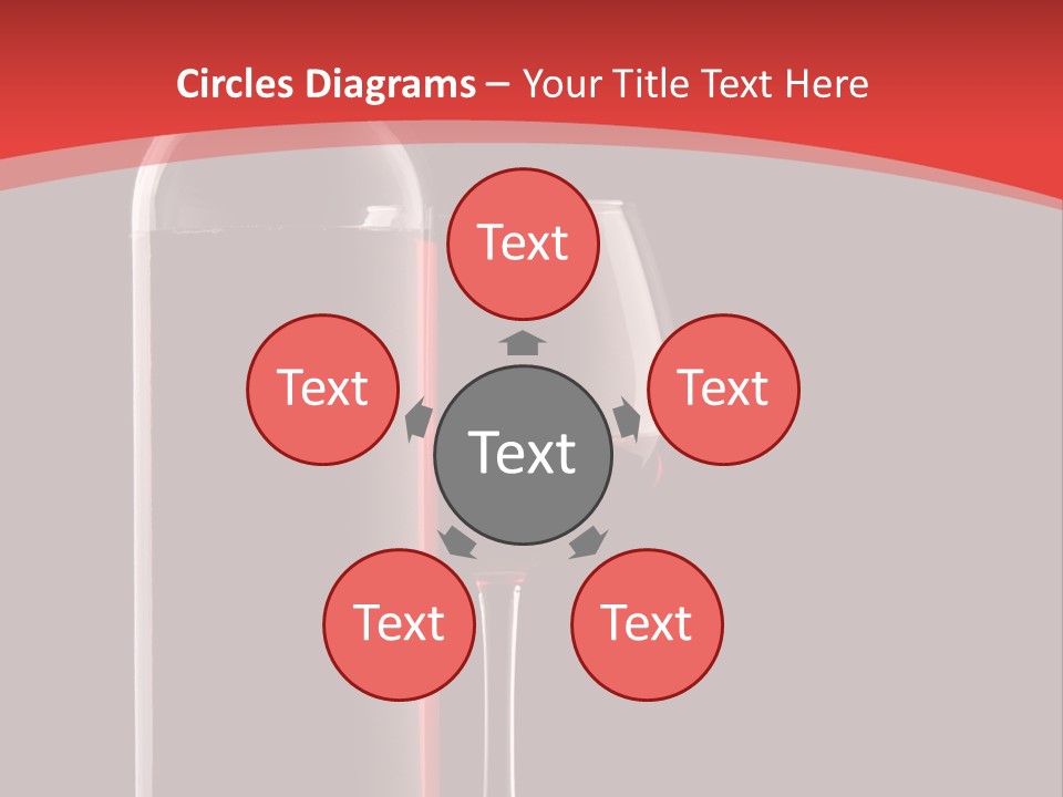 Winery Splashing Still PowerPoint Template