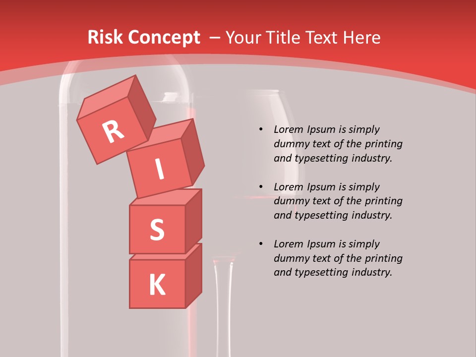 Winery Splashing Still PowerPoint Template