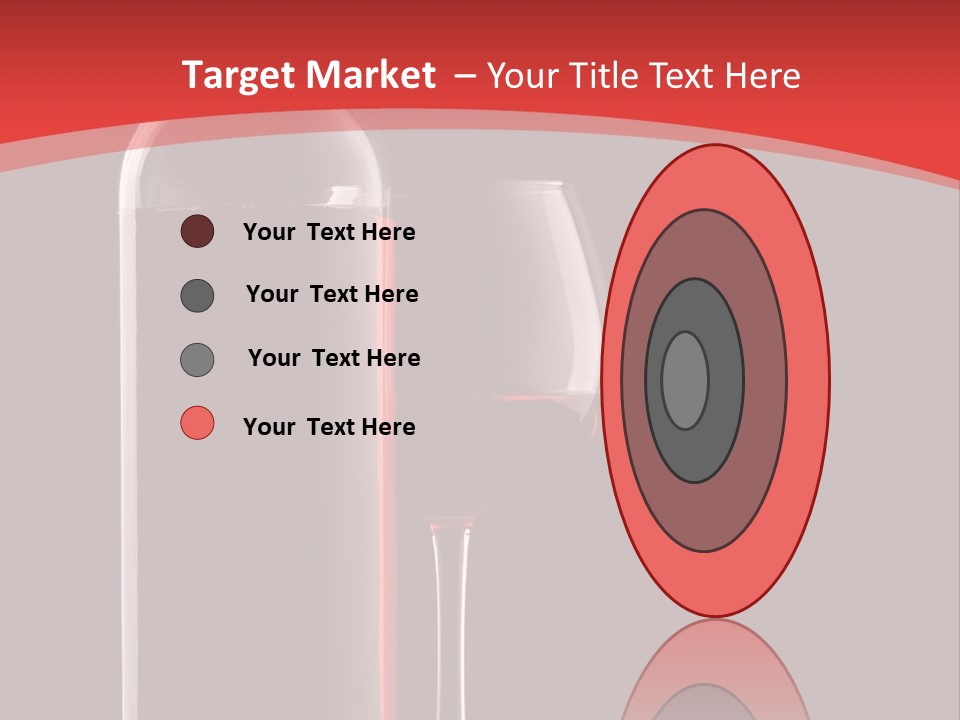 Winery Splashing Still PowerPoint Template