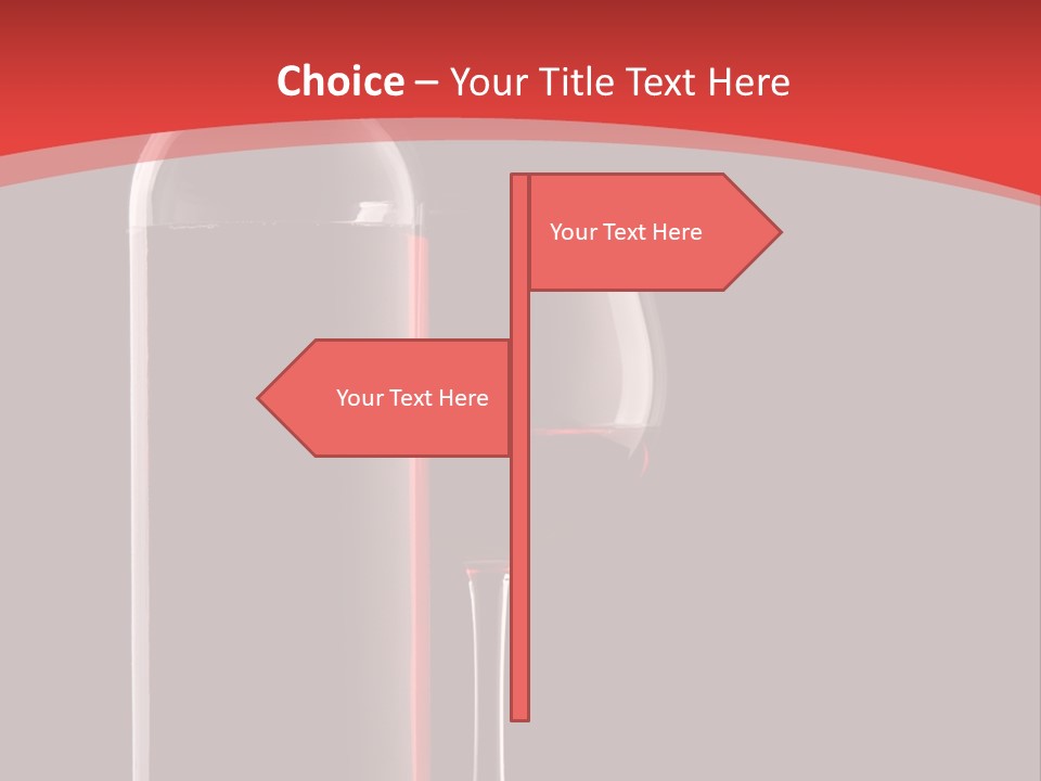 Winery Splashing Still PowerPoint Template