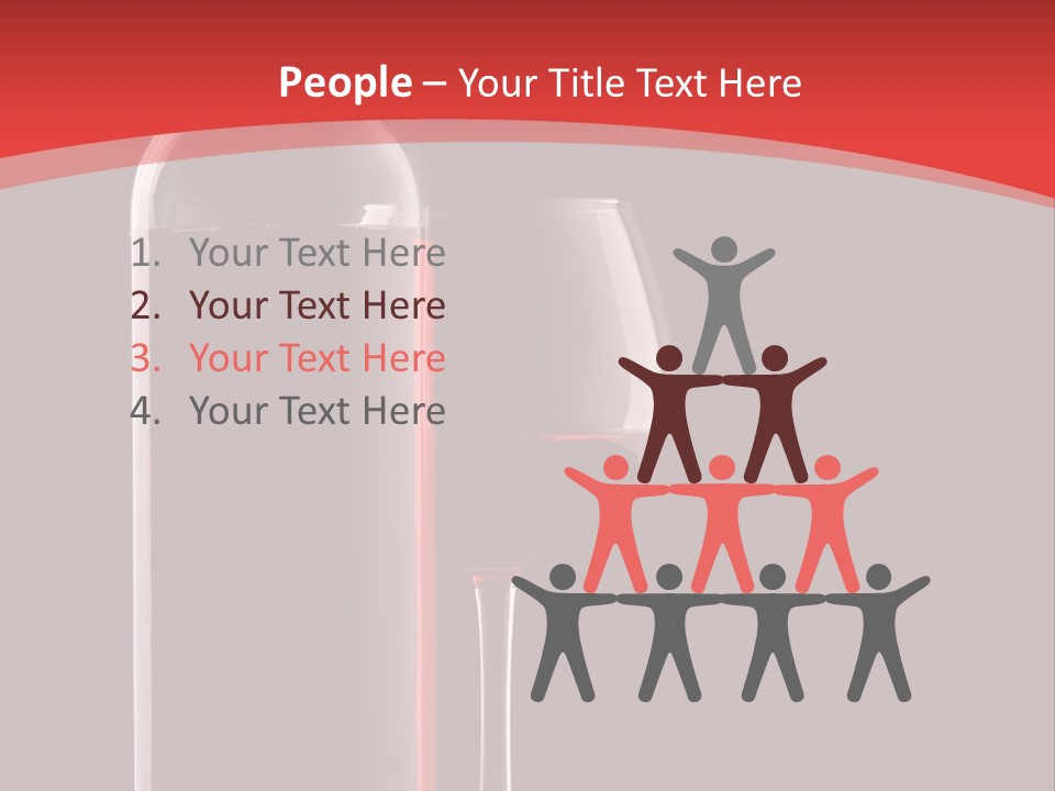 Winery Splashing Still PowerPoint Template