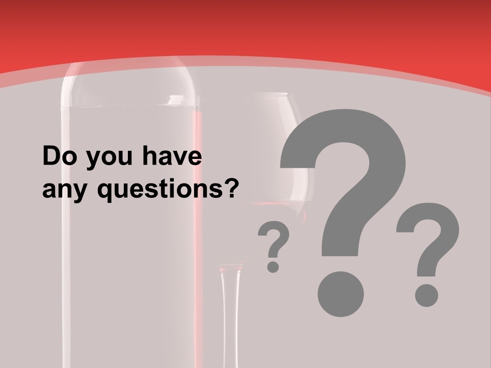 Winery Splashing Still PowerPoint Template