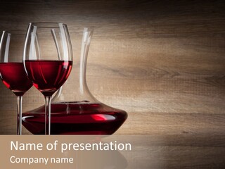 Stylish Alcoholic Vintage PowerPoint Template