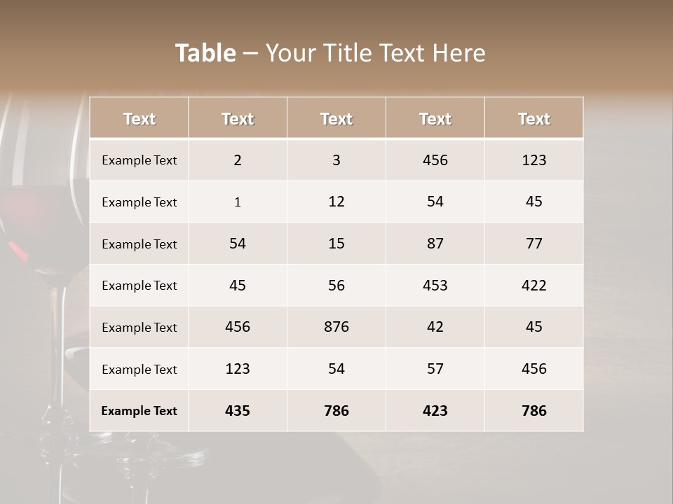 Stylish Alcoholic Vintage PowerPoint Template