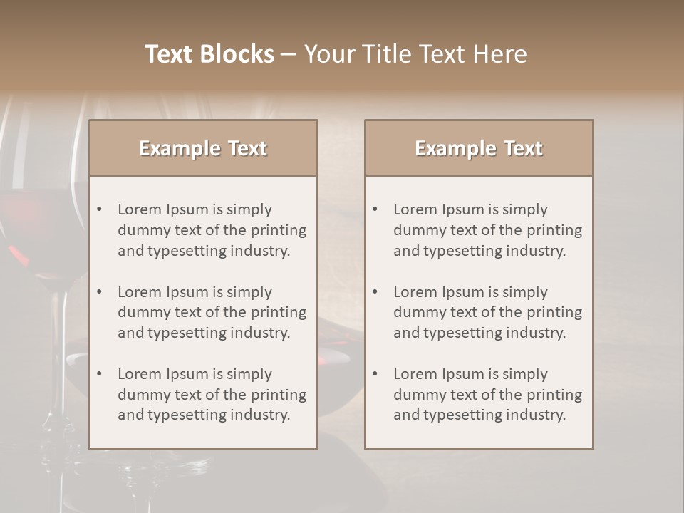 Stylish Alcoholic Vintage PowerPoint Template