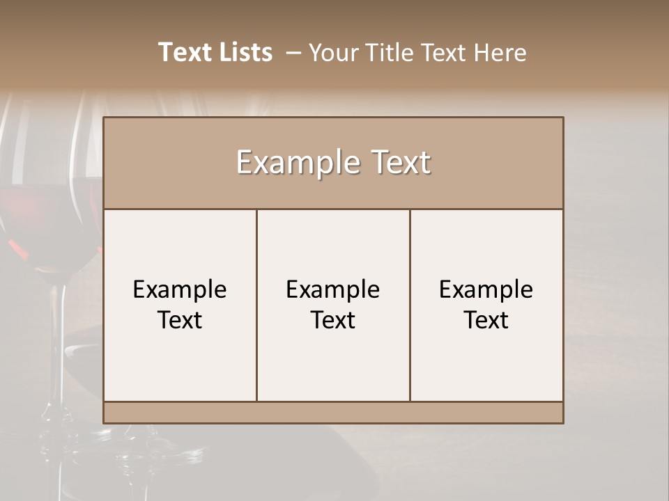 Stylish Alcoholic Vintage PowerPoint Template