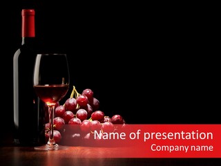 Elegant Merlot Vintage PowerPoint Template