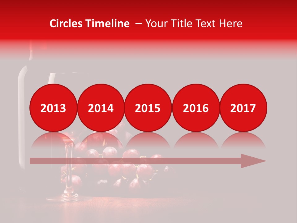 Elegant Merlot Vintage PowerPoint Template