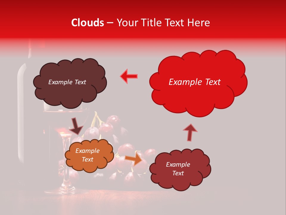 Elegant Merlot Vintage PowerPoint Template