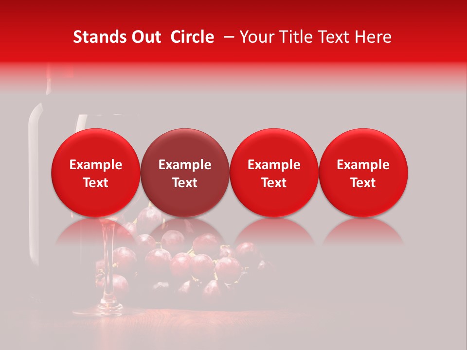 Elegant Merlot Vintage PowerPoint Template