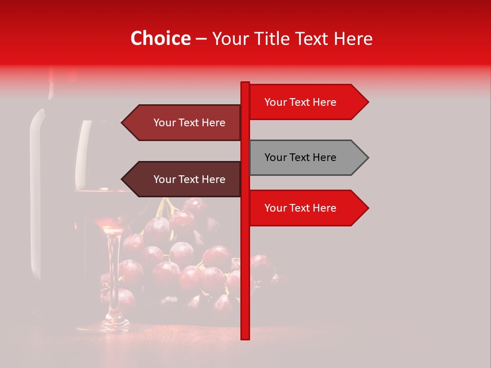 Elegant Merlot Vintage PowerPoint Template