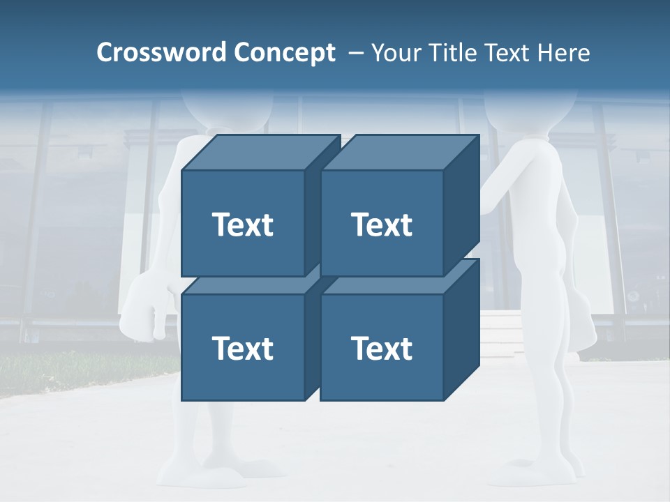 Concept Businessman Corporate PowerPoint Template