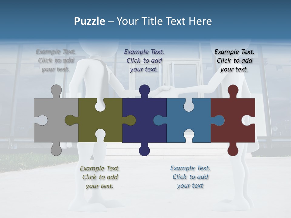 Concept Businessman Corporate PowerPoint Template