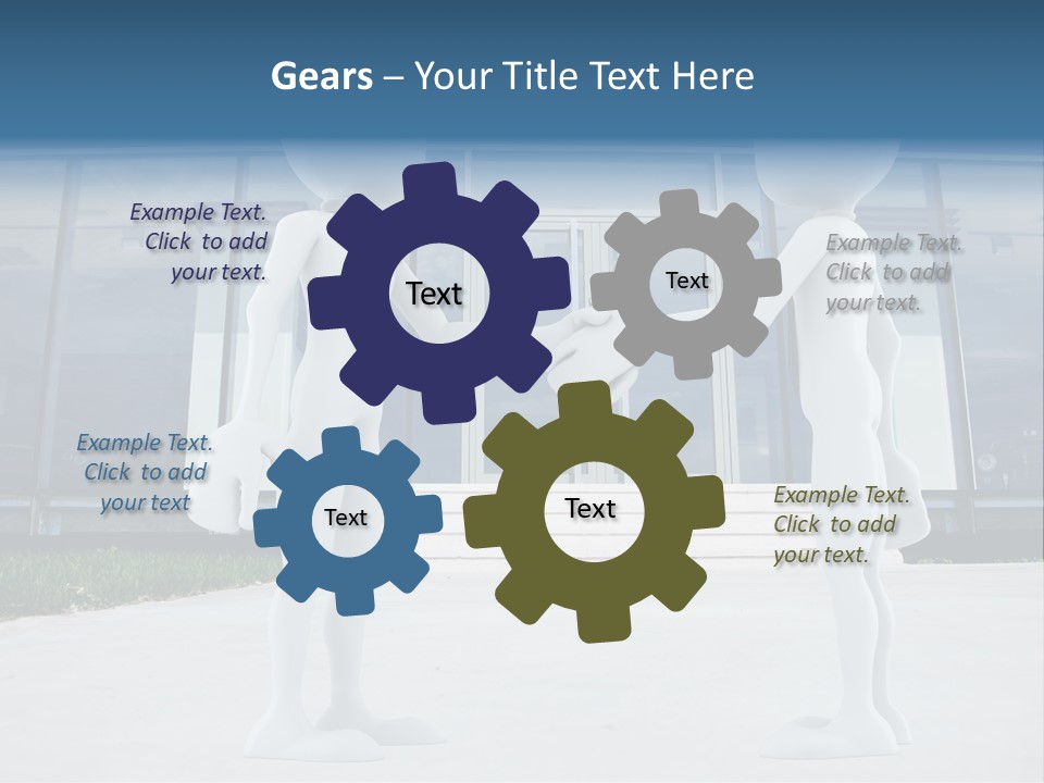 Concept Businessman Corporate PowerPoint Template