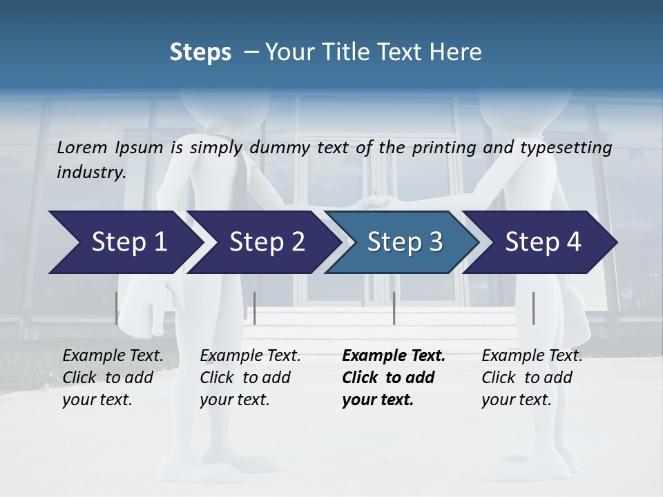 Concept Businessman Corporate PowerPoint Template