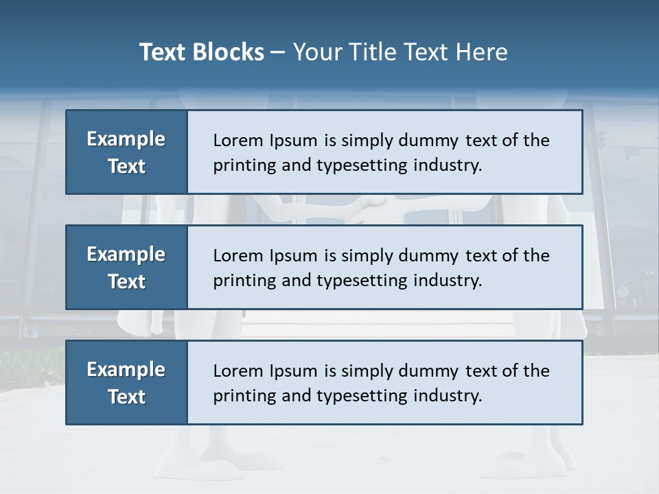 Concept Businessman Corporate PowerPoint Template