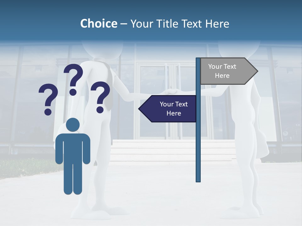 Concept Businessman Corporate PowerPoint Template