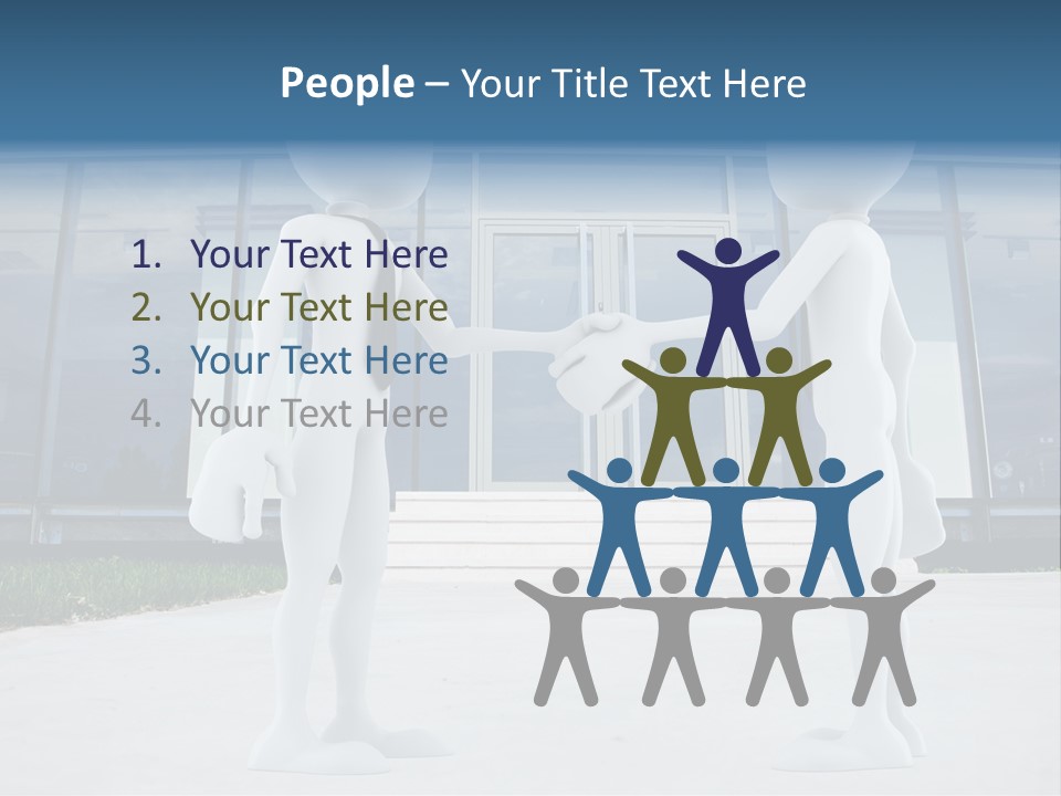 Concept Businessman Corporate PowerPoint Template