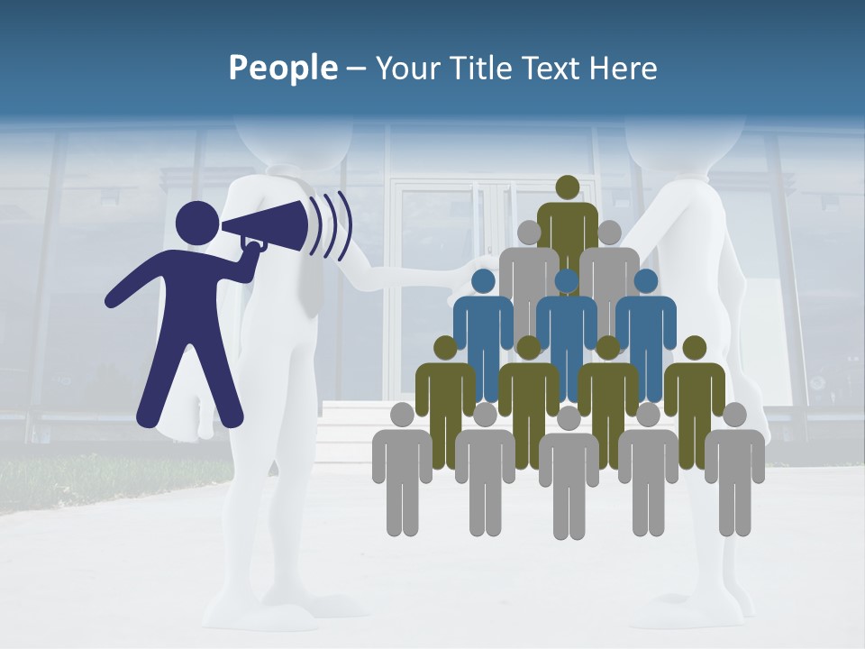 Concept Businessman Corporate PowerPoint Template