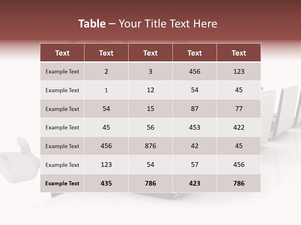 Headphone  Contact PowerPoint Template