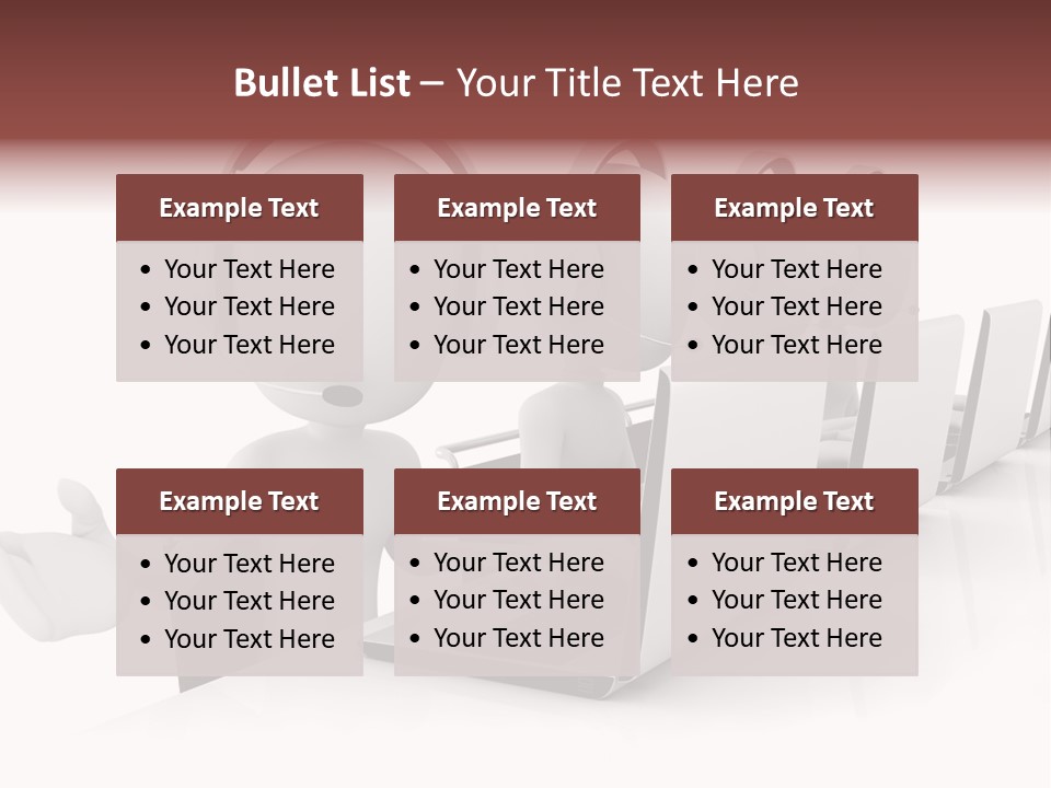 Headphone  Contact PowerPoint Template