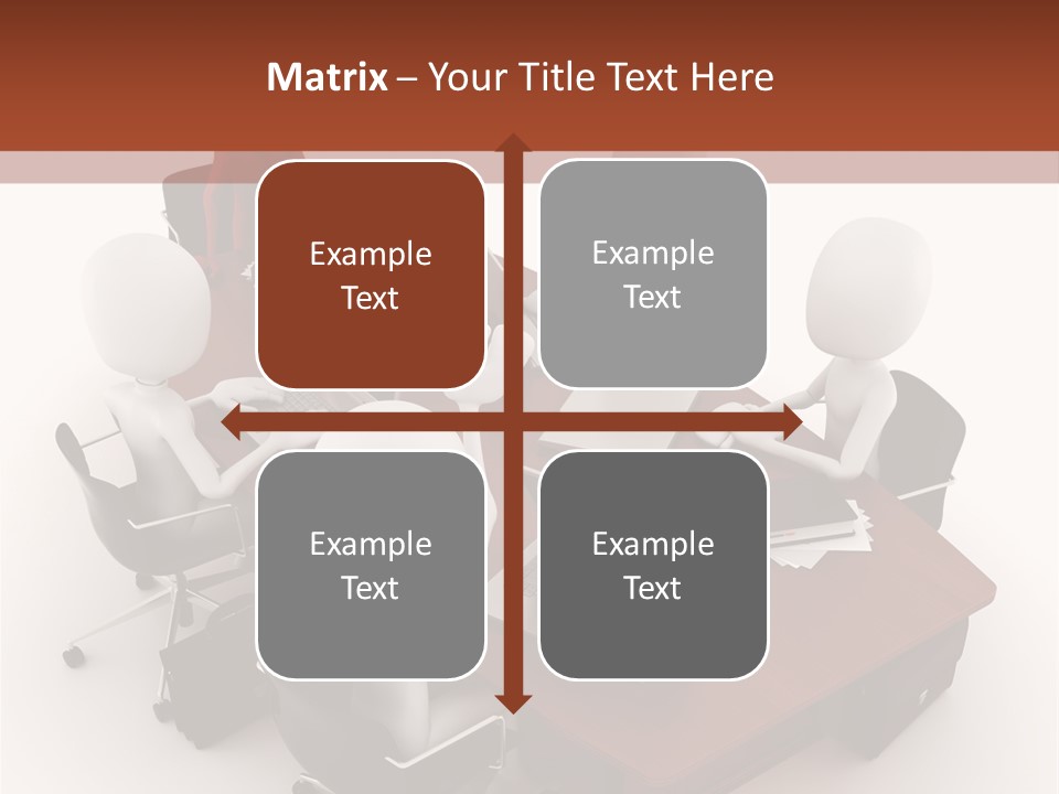 Worker Success Communicating PowerPoint Template