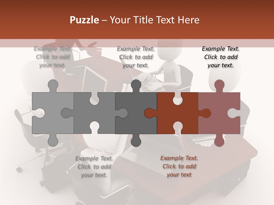 Worker Success Communicating PowerPoint Template
