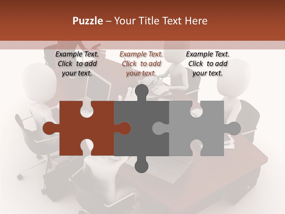 Worker Success Communicating PowerPoint Template