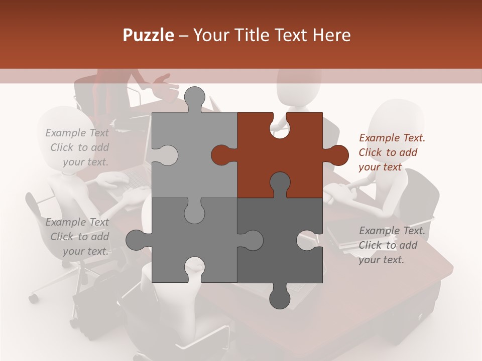 Worker Success Communicating PowerPoint Template