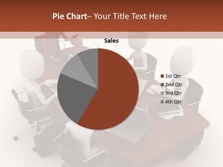 Worker Success Communicating PowerPoint Template