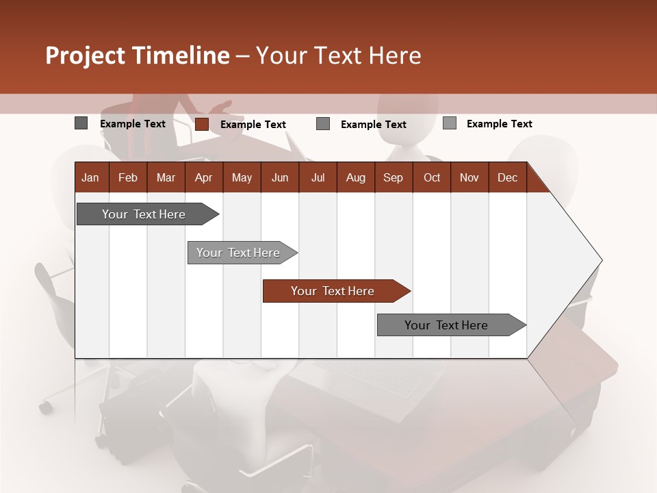 Worker Success Communicating PowerPoint Template