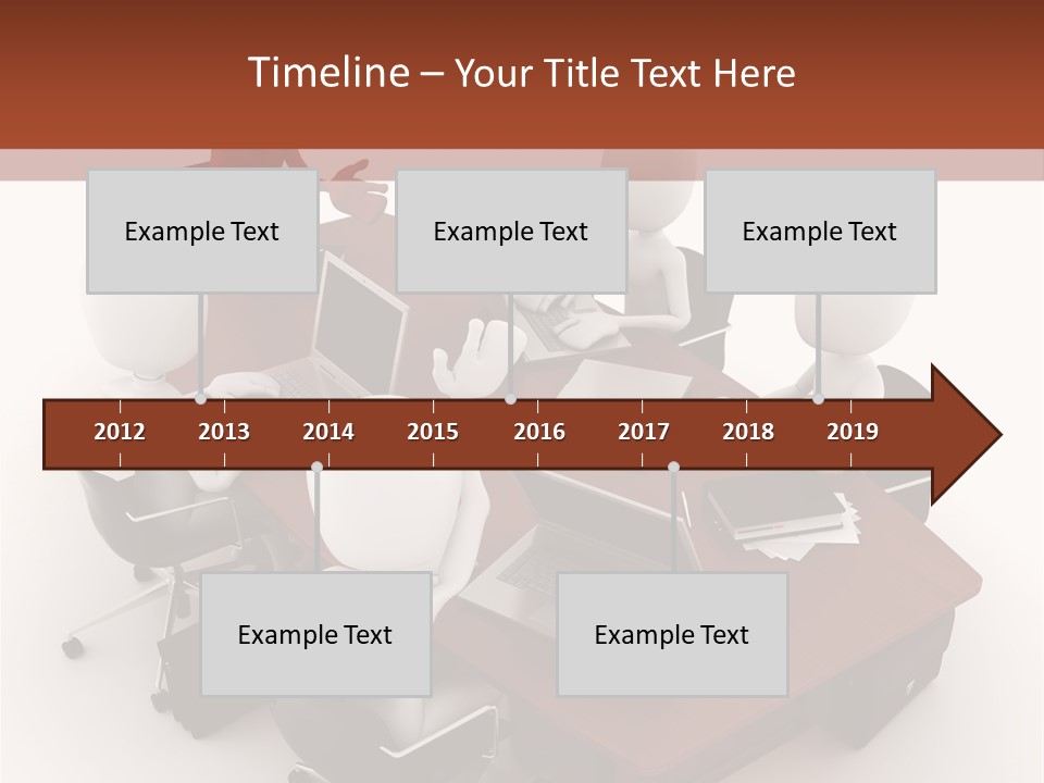 Worker Success Communicating PowerPoint Template