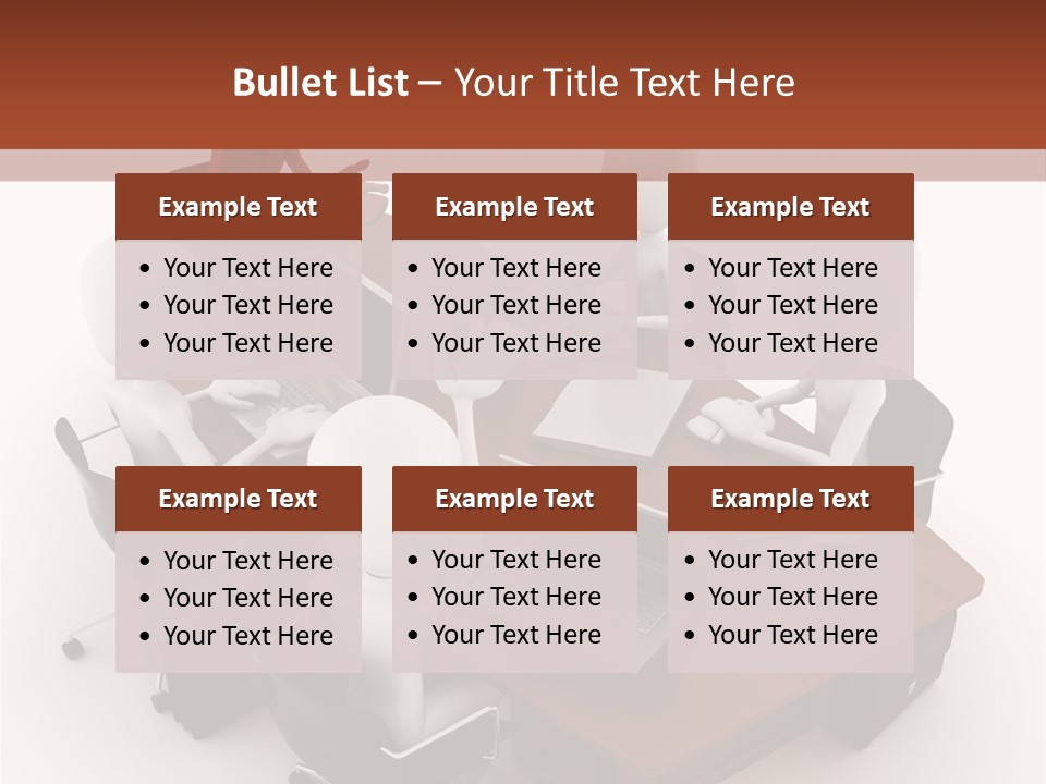 Worker Success Communicating PowerPoint Template