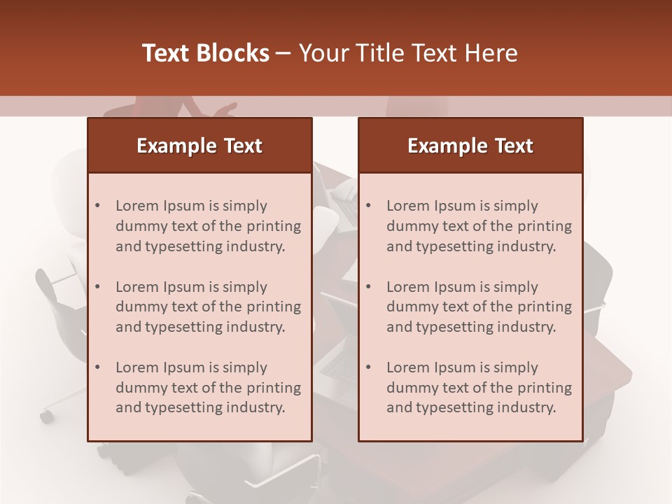 Worker Success Communicating PowerPoint Template