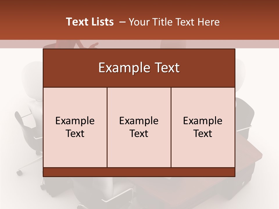 Worker Success Communicating PowerPoint Template