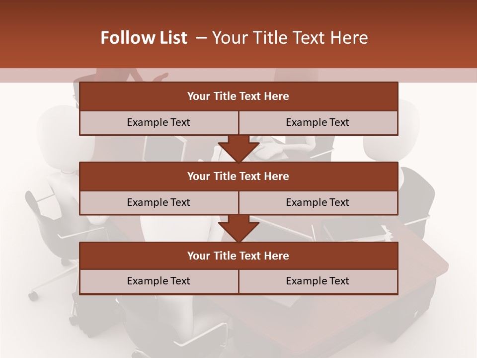 Worker Success Communicating PowerPoint Template
