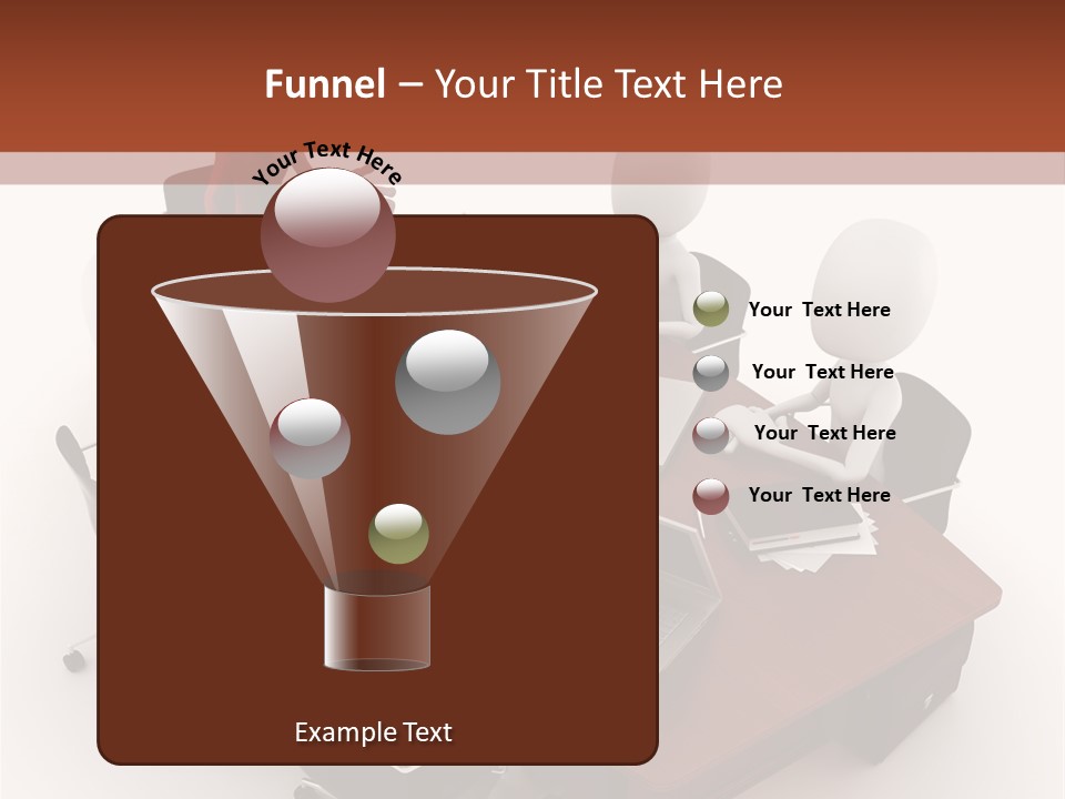 Worker Success Communicating PowerPoint Template