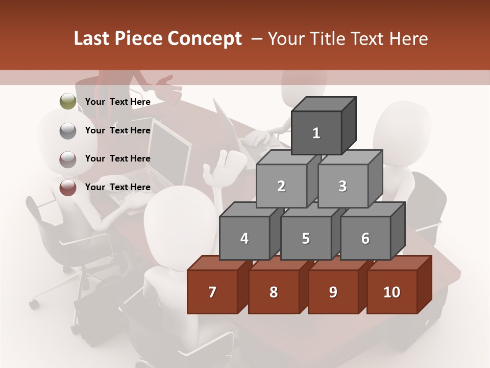 Worker Success Communicating PowerPoint Template